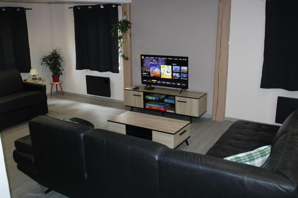 Spacieux Duplex 1 A 6 Personnes Ebersheim Exterior foto
